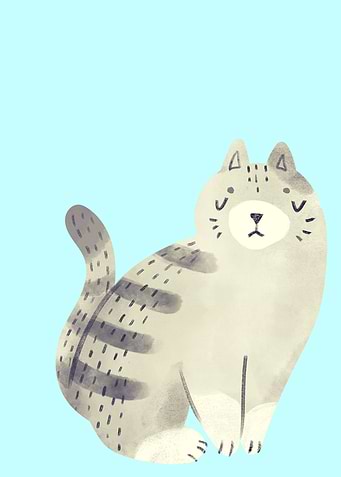 Cute Cat Drawing