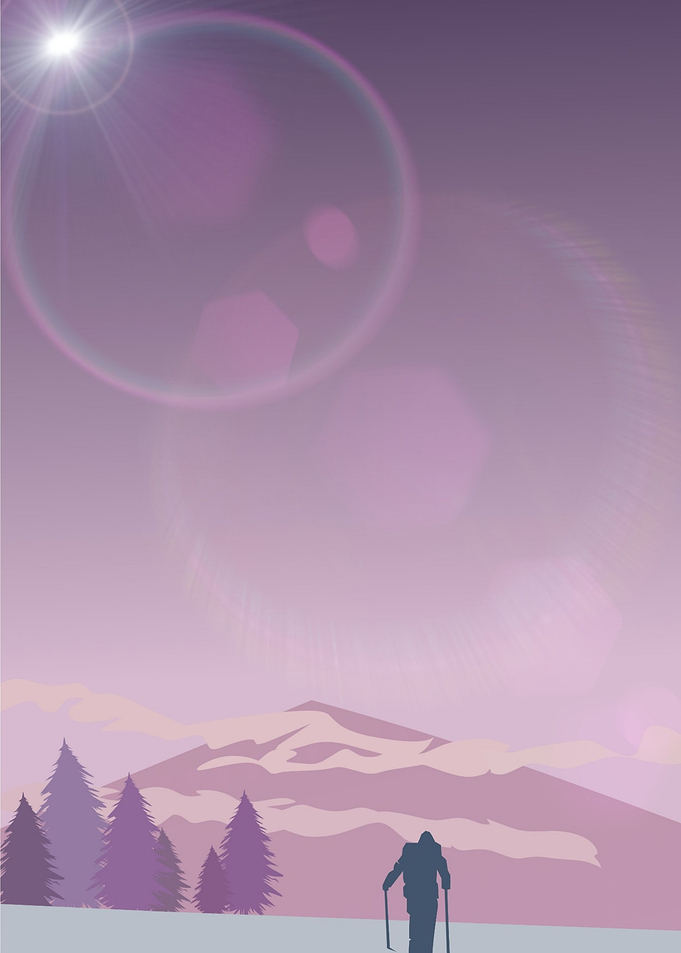 A lonely climber