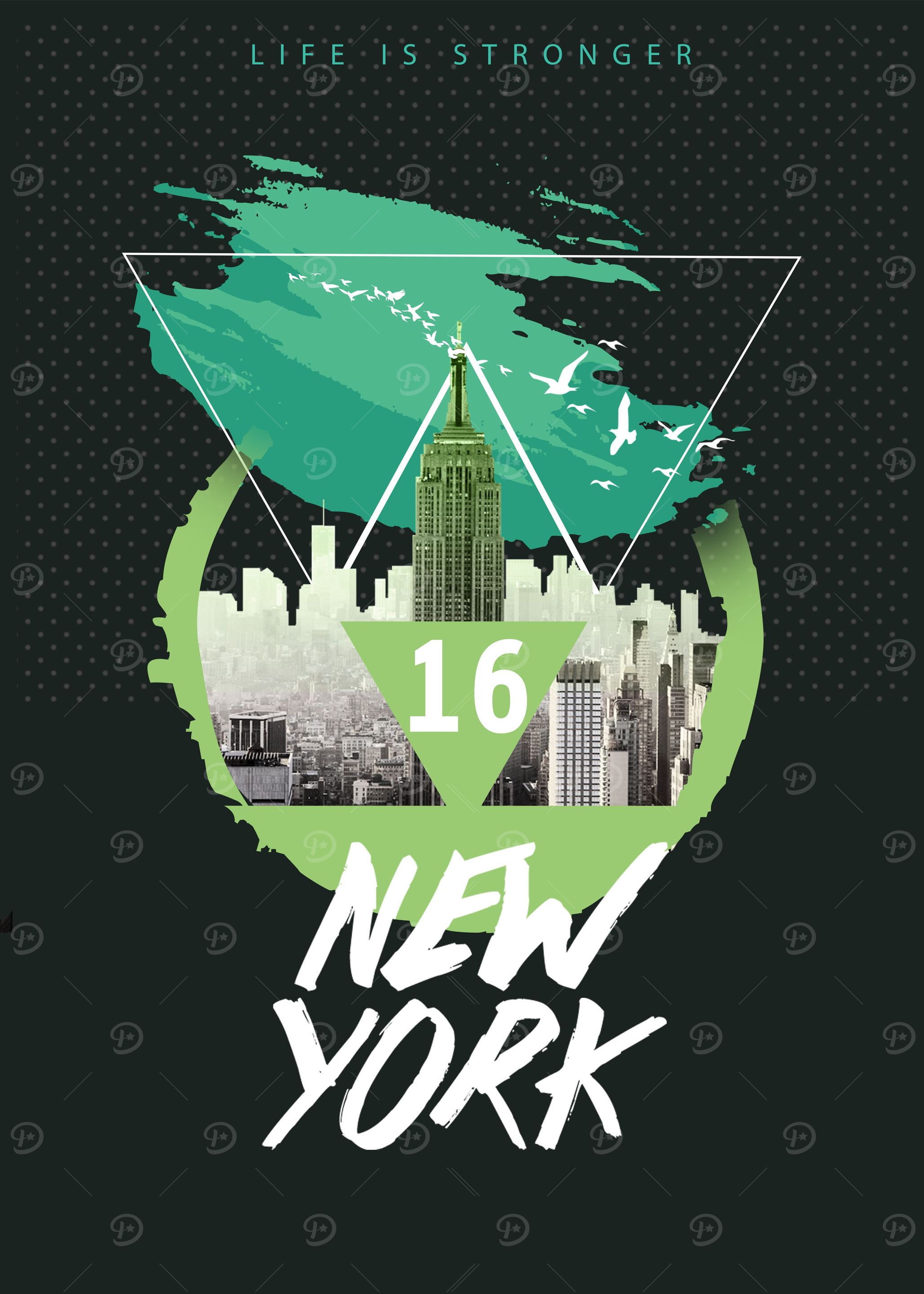 New York City abstract
