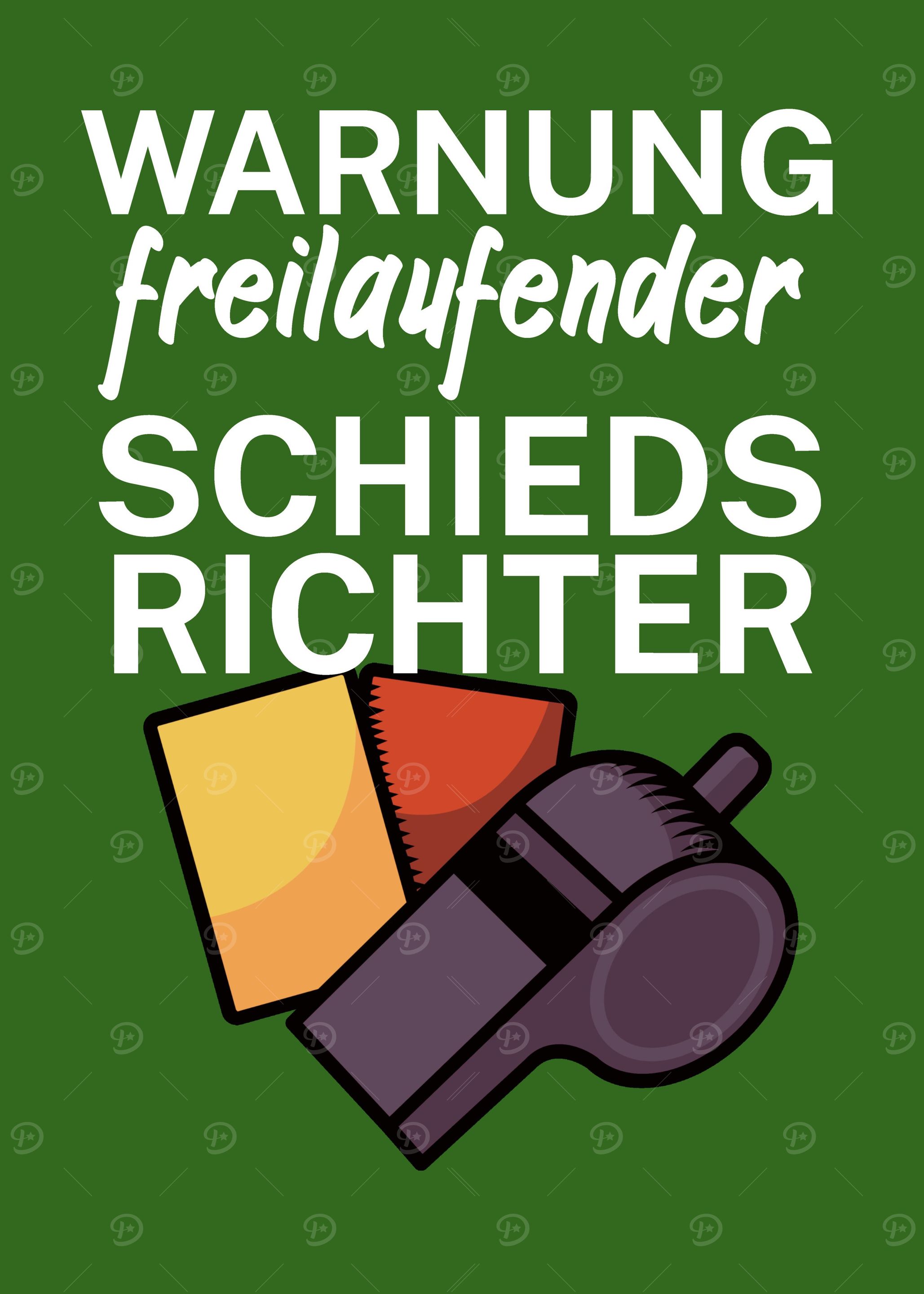 Schiri warnung