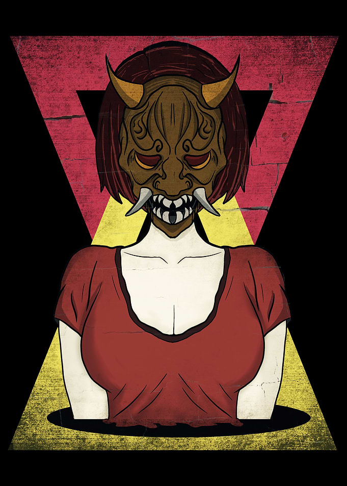 Demon Mask Girl