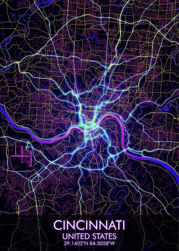CINCINNATI City Map