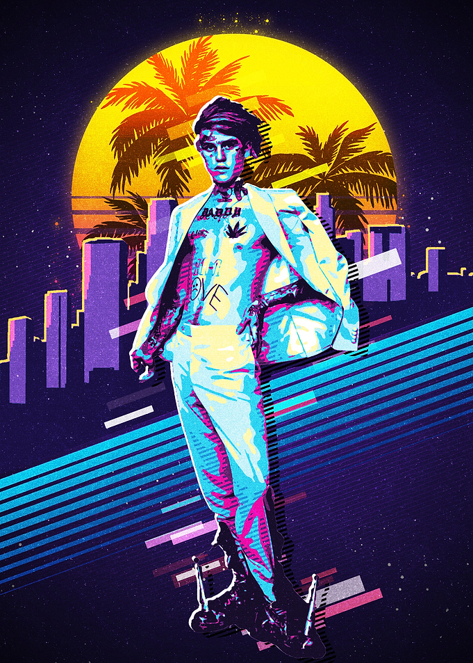 Lil Peep retro