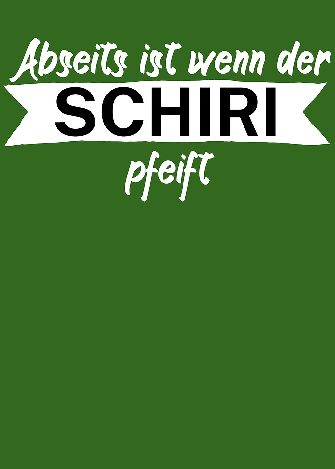 Schiri pfeifen Abseits