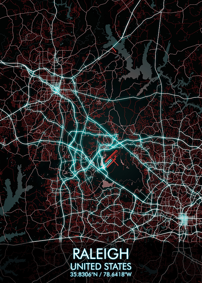 RALEIGH City Map