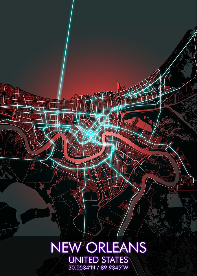 NEW ORLEANS City Map