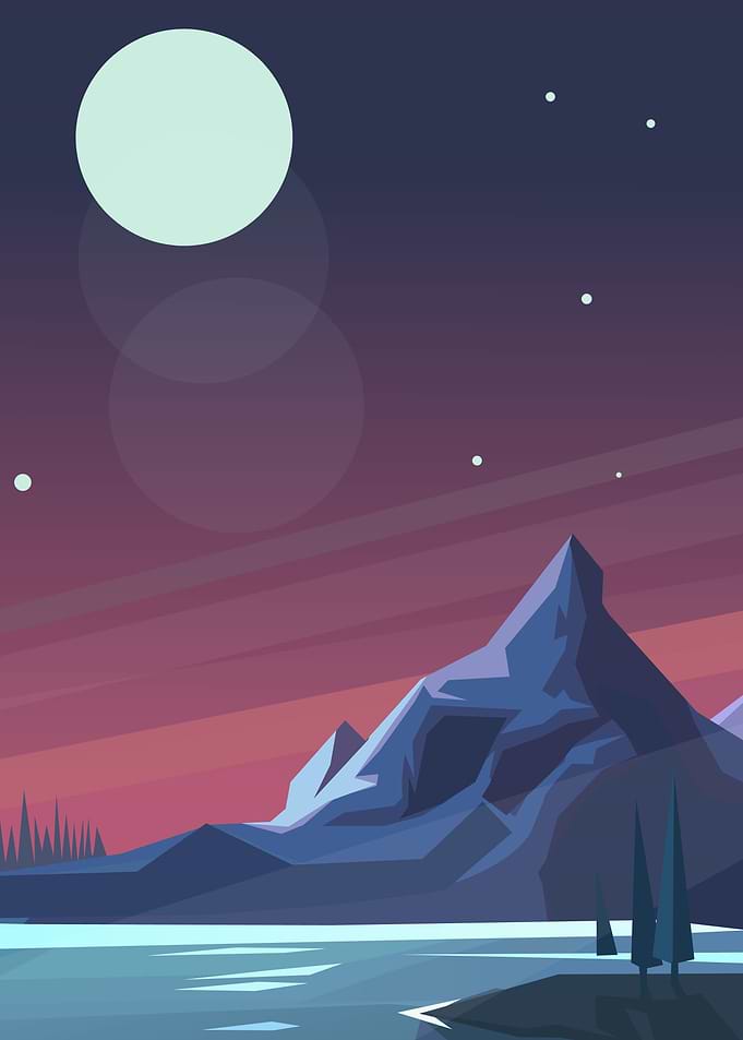 Beautyfull Flat Mountain