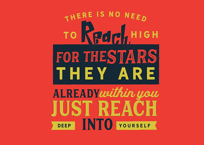 There is no need to reach