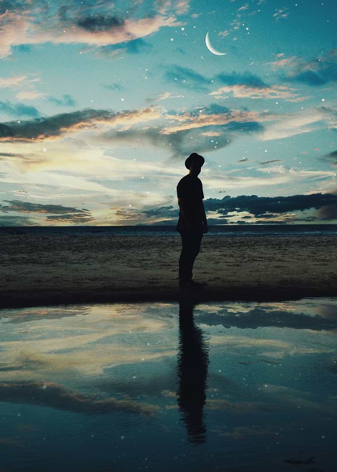 Silhouette of Man