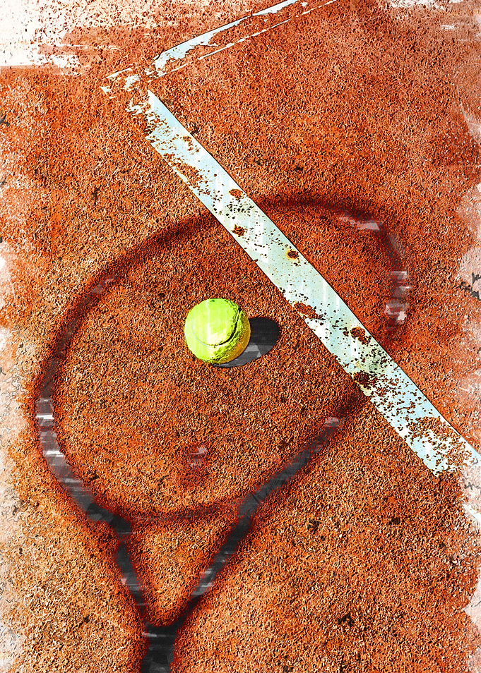 Tennis Ball And Racket