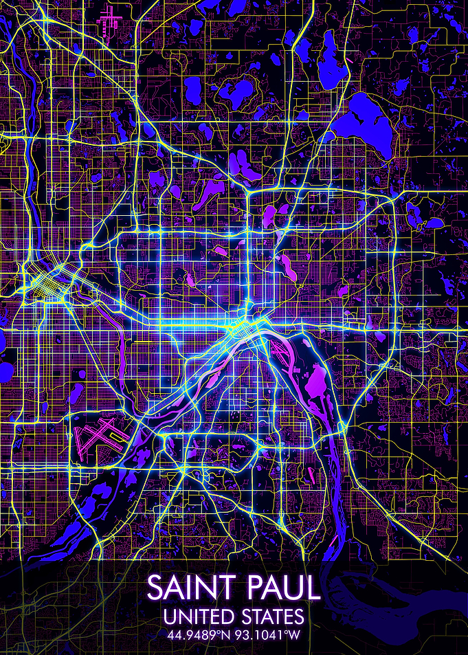 SAINT PAUL City Map