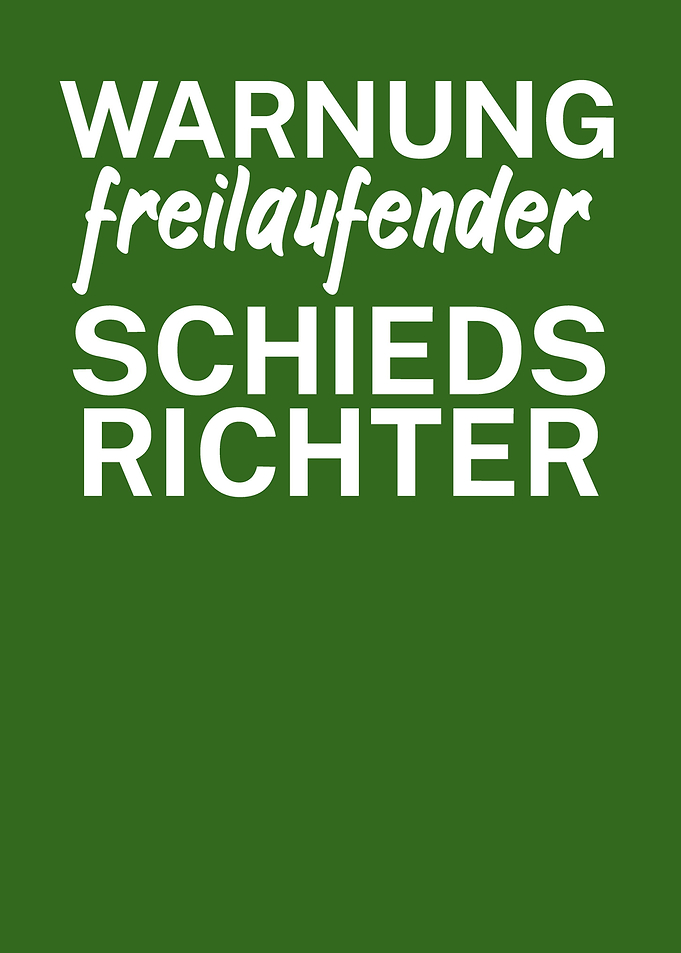 Schiri warnung