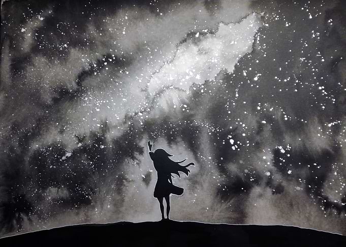 Lost in the star sky