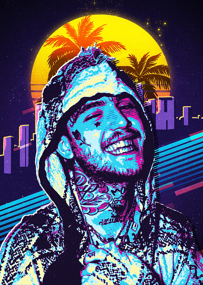 Lil Peep rapper retro