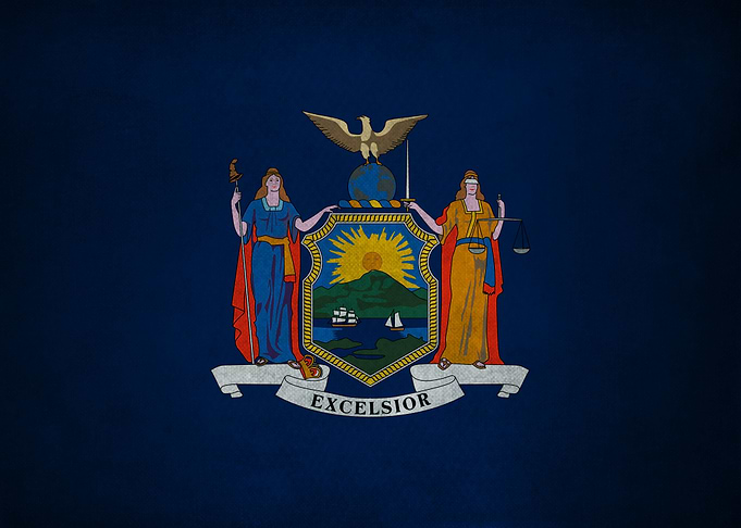Flag of New York State