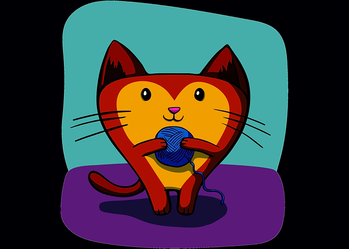 CUTE KITTEN PLAYING
