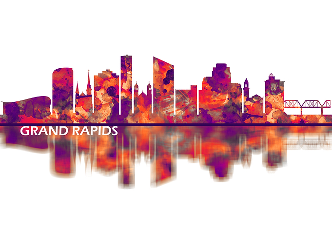 Grand Rapids Skyline