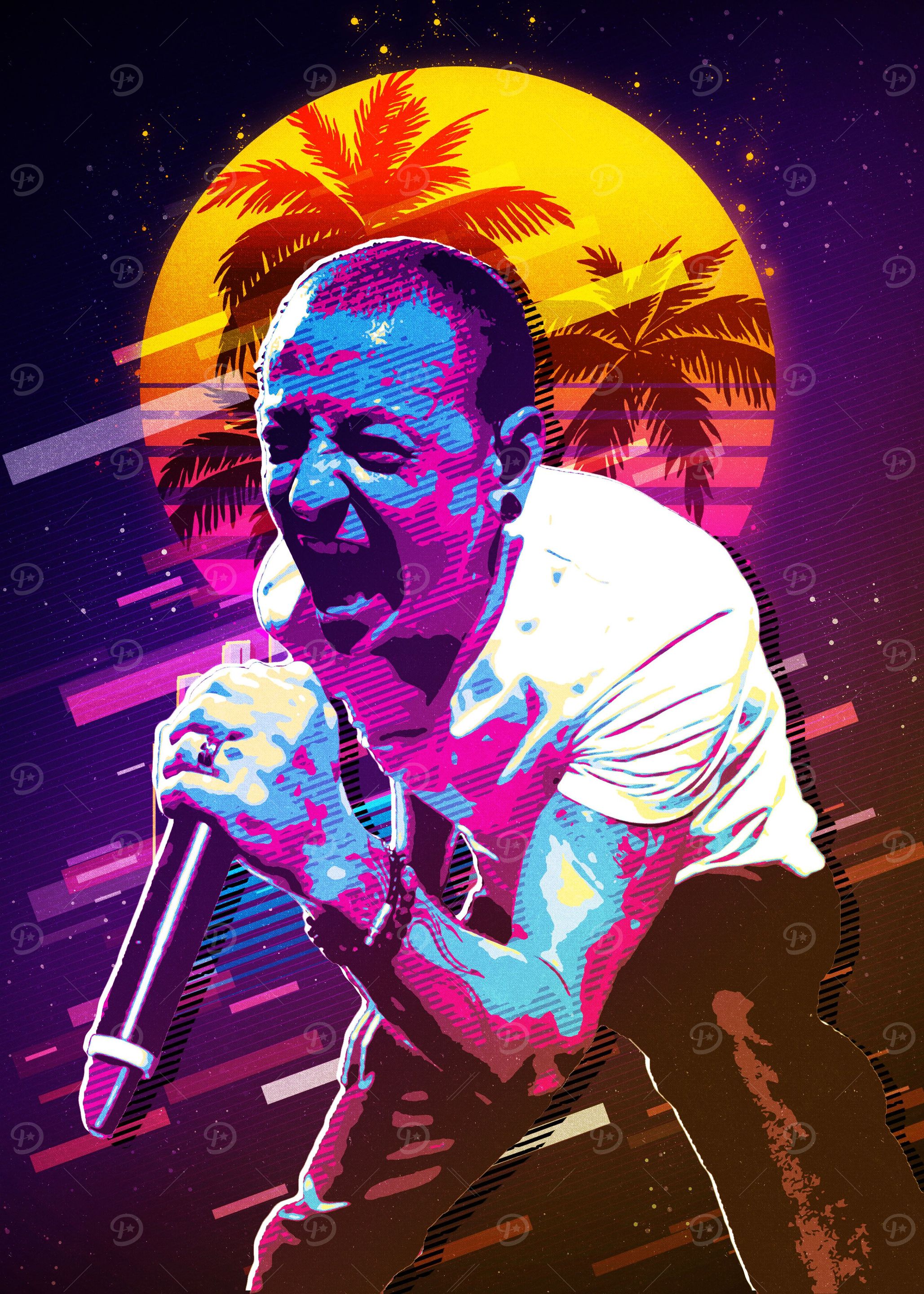 Chester Bennington 80s