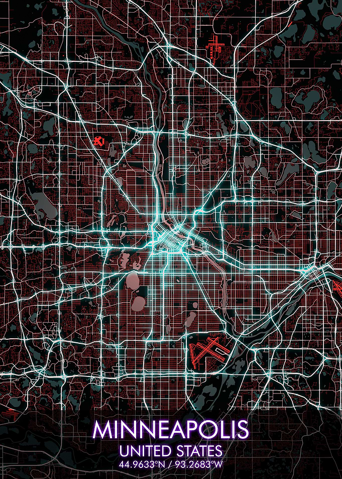 MINNEAPOLIS City Map