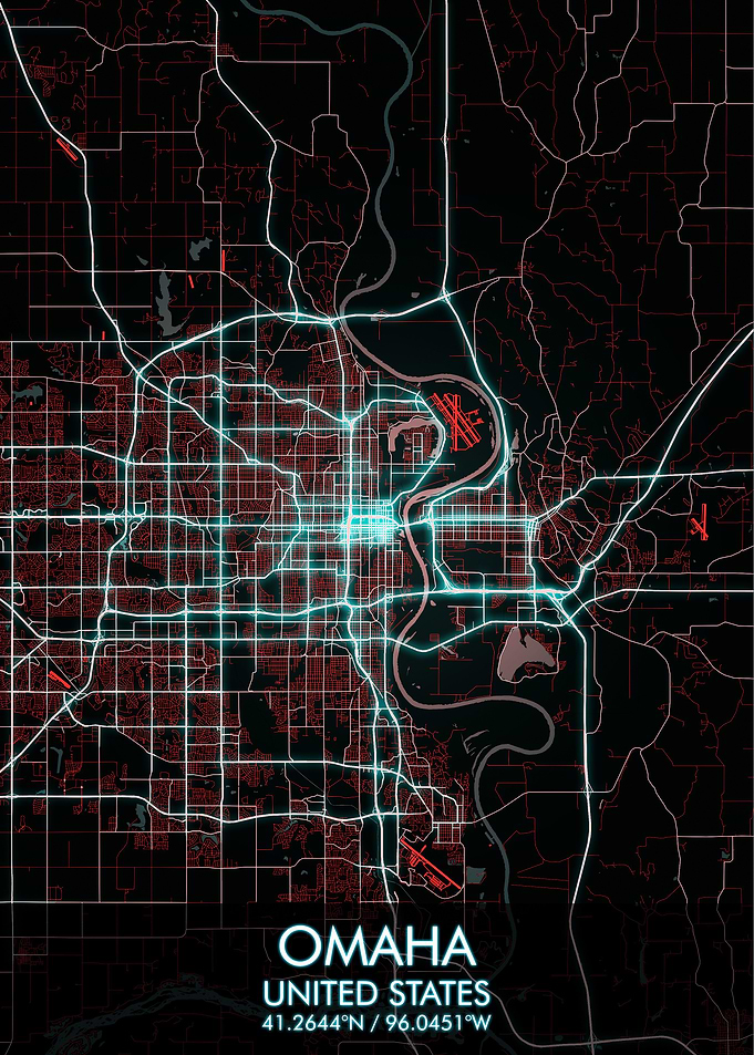 OMAHA City Map