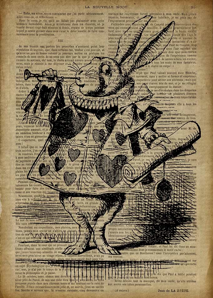 Rabbit with trumpet