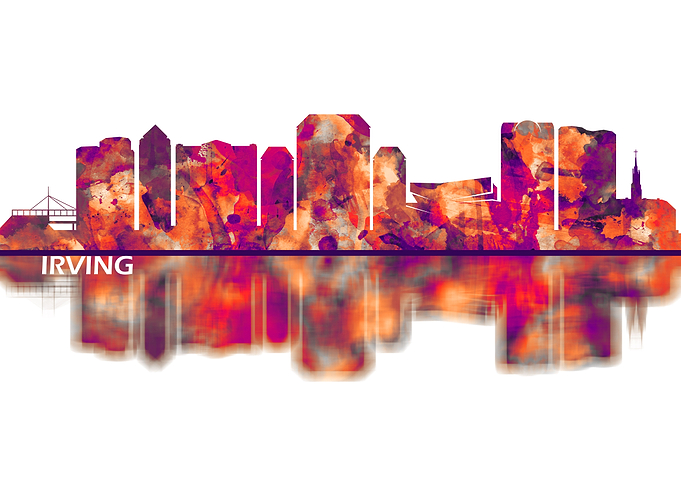 Irving Texas Skyline