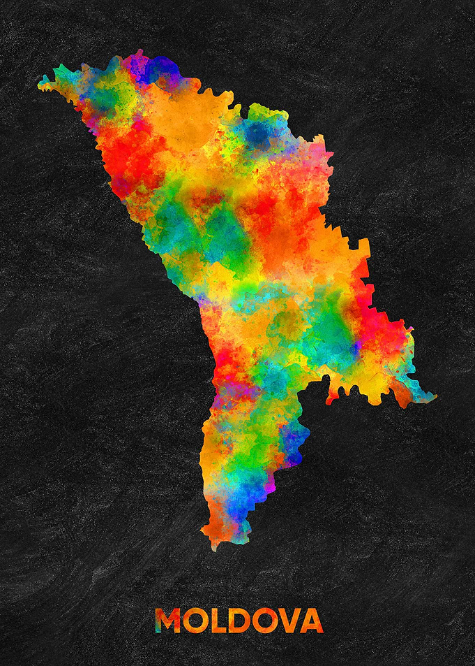 moldova map