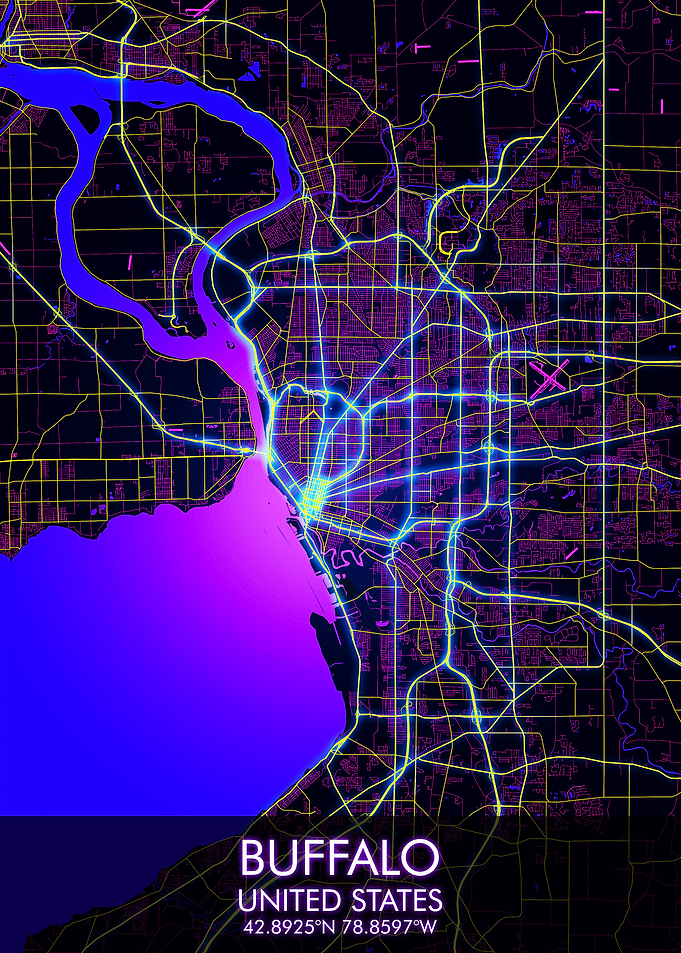 BUFFALO City Map