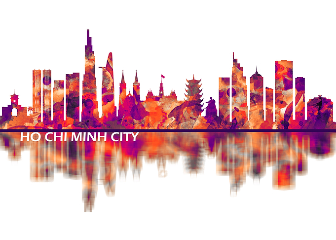 Ho Chi Minh City Skyline