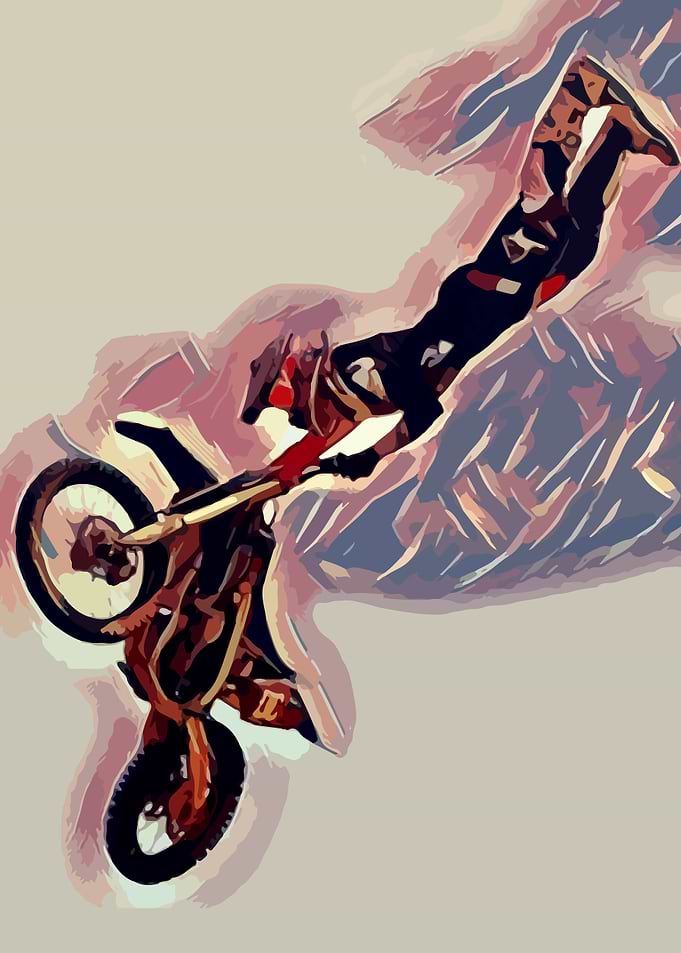 Motoctross Freestyle Jump