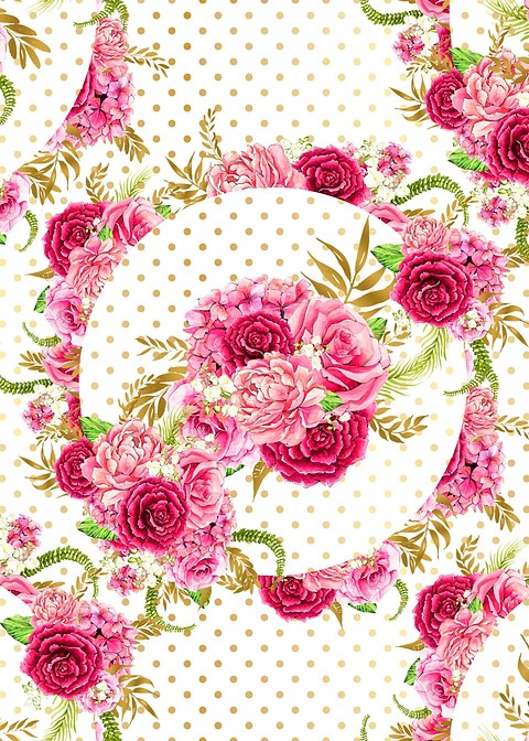 Pink Roses Pattern 02