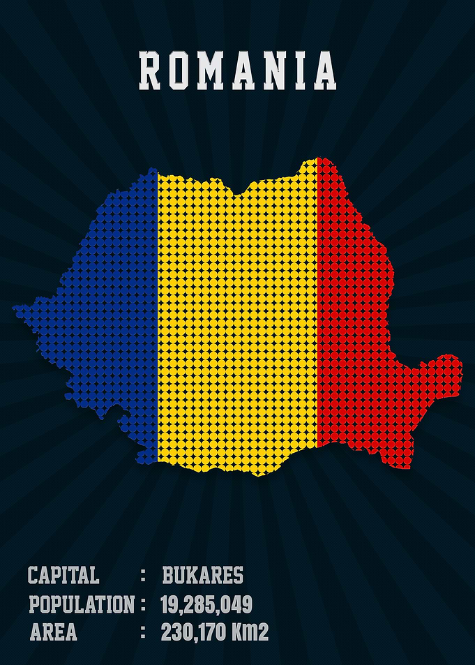 Romania Map