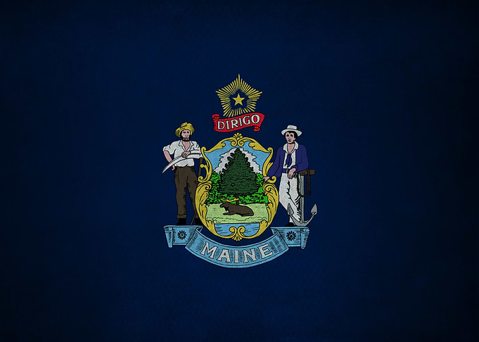 Flag of Maine