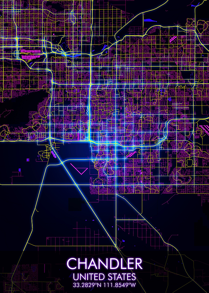 CHANDLER City Map