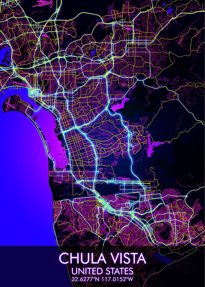 CHULA VISTA City Map