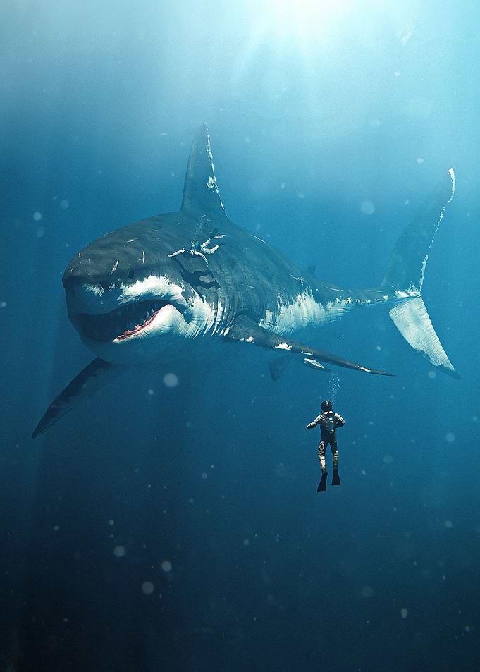 Diving with the Megalodon