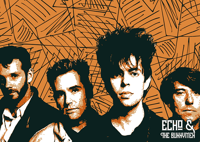 Echo and The Bunnymen Art