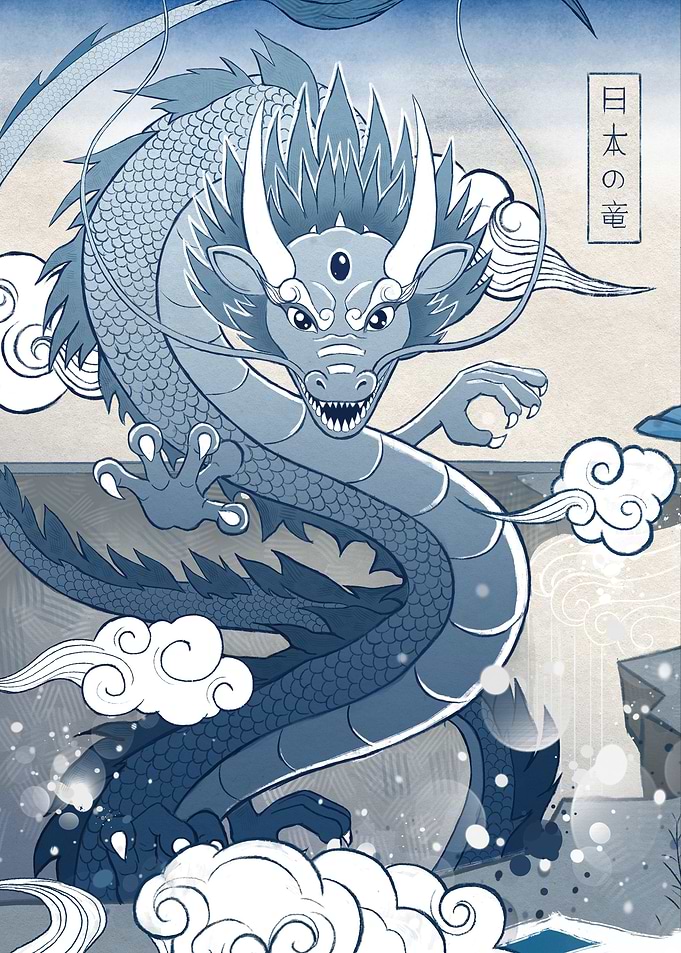 Japan Blue Dragon