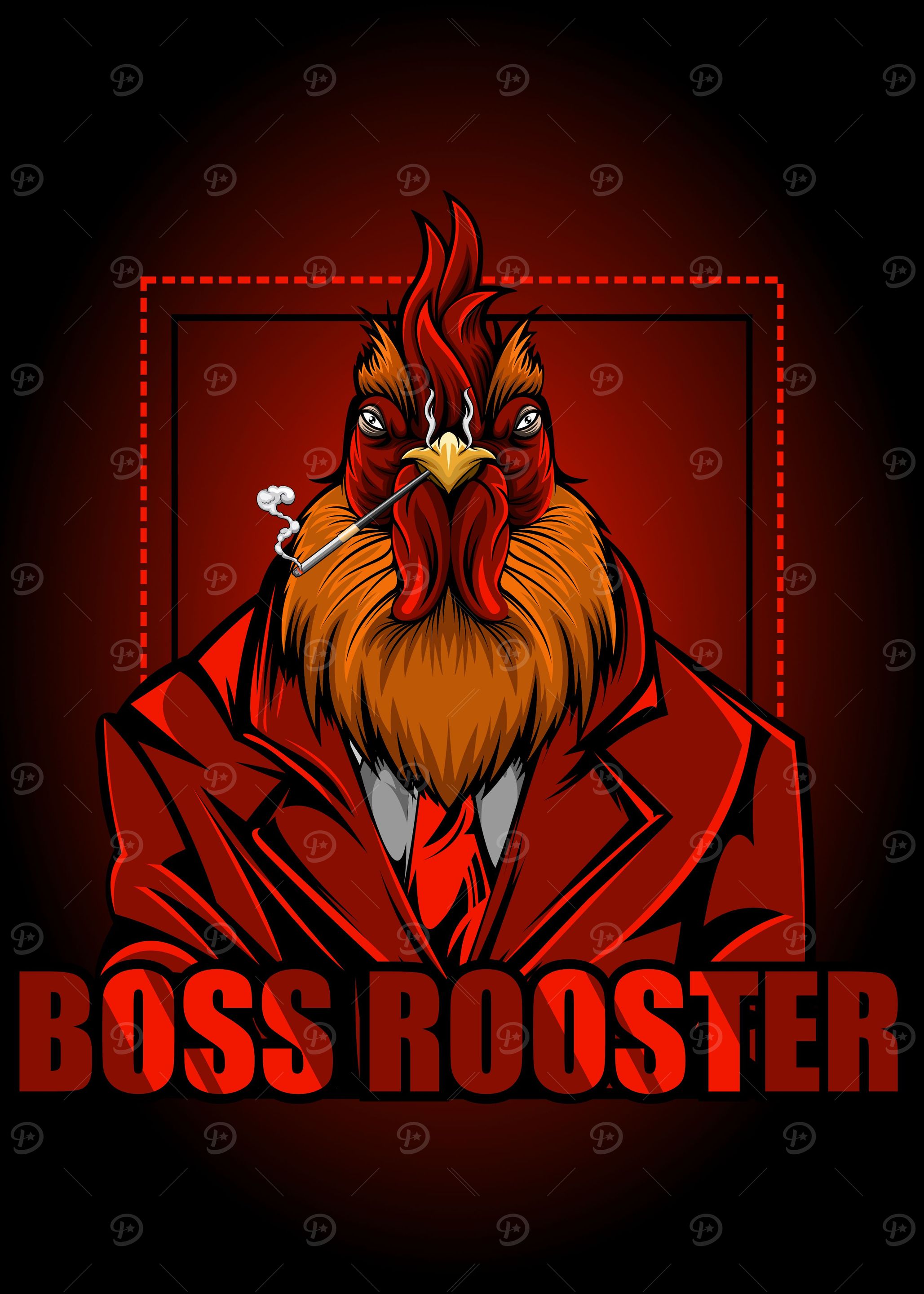 Boss Rooster Mafia Styled