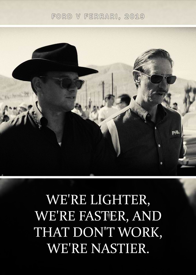 Ford v Ferrari quote 1