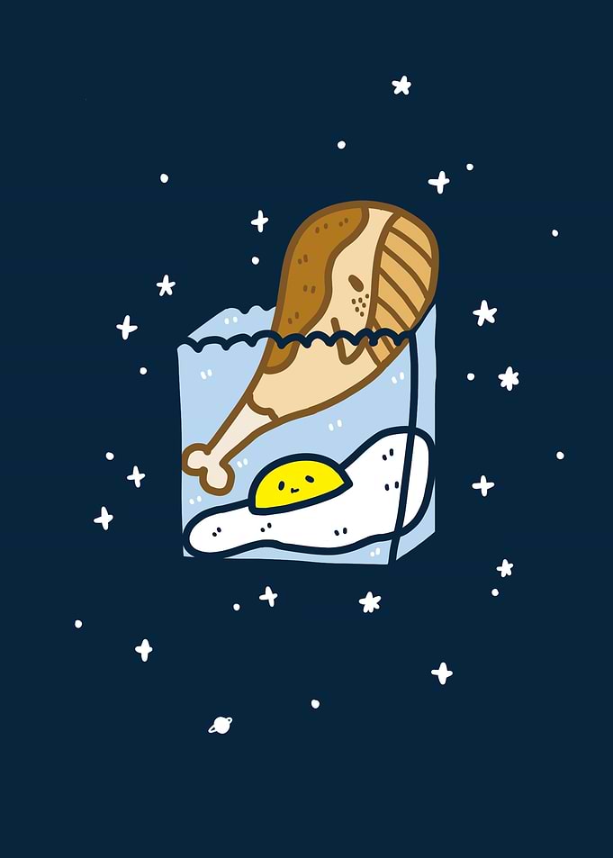 Take Out Egg and Whale