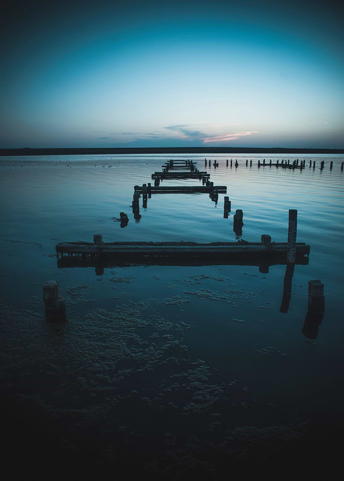 Sunset at the lake