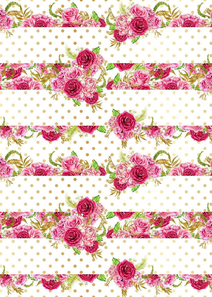 Pink Roses Pattern 03