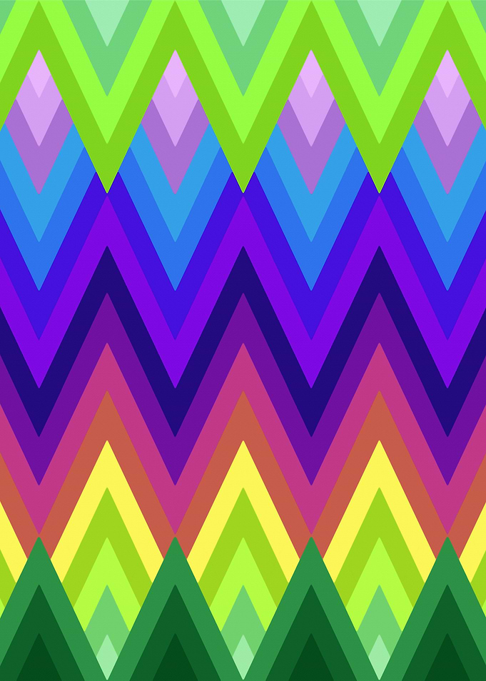 Retro Zig Zag G553