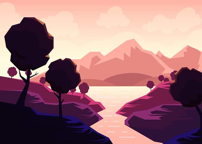 Great Art Nature Mountain