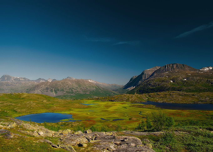 Mount Skjomen panoramic