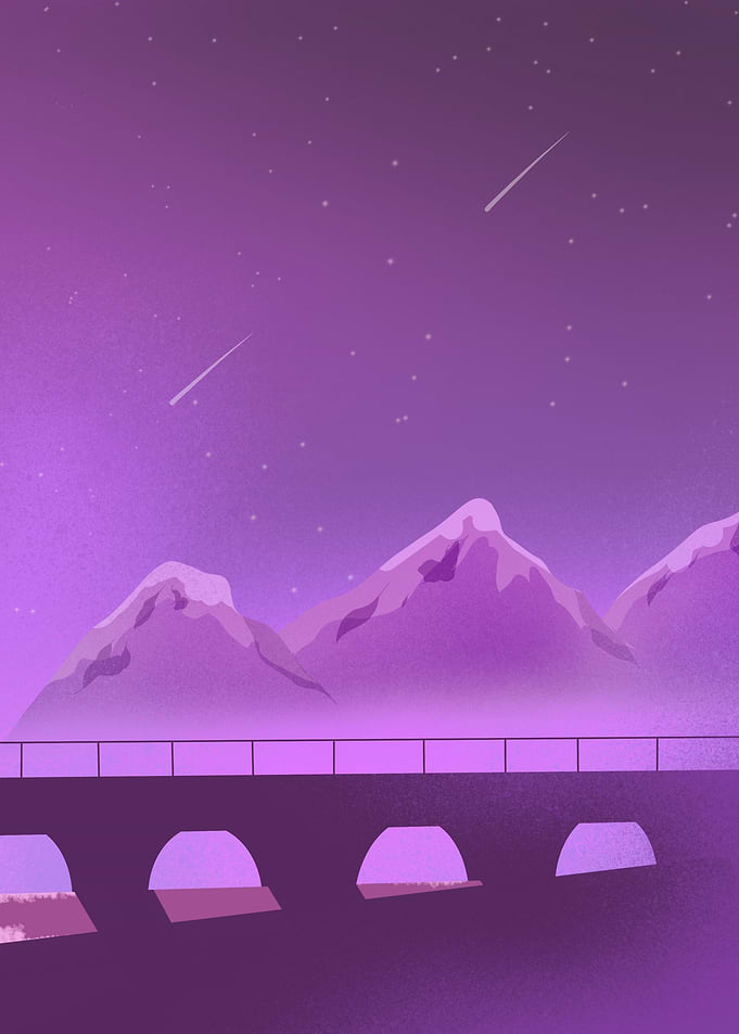 violet montains