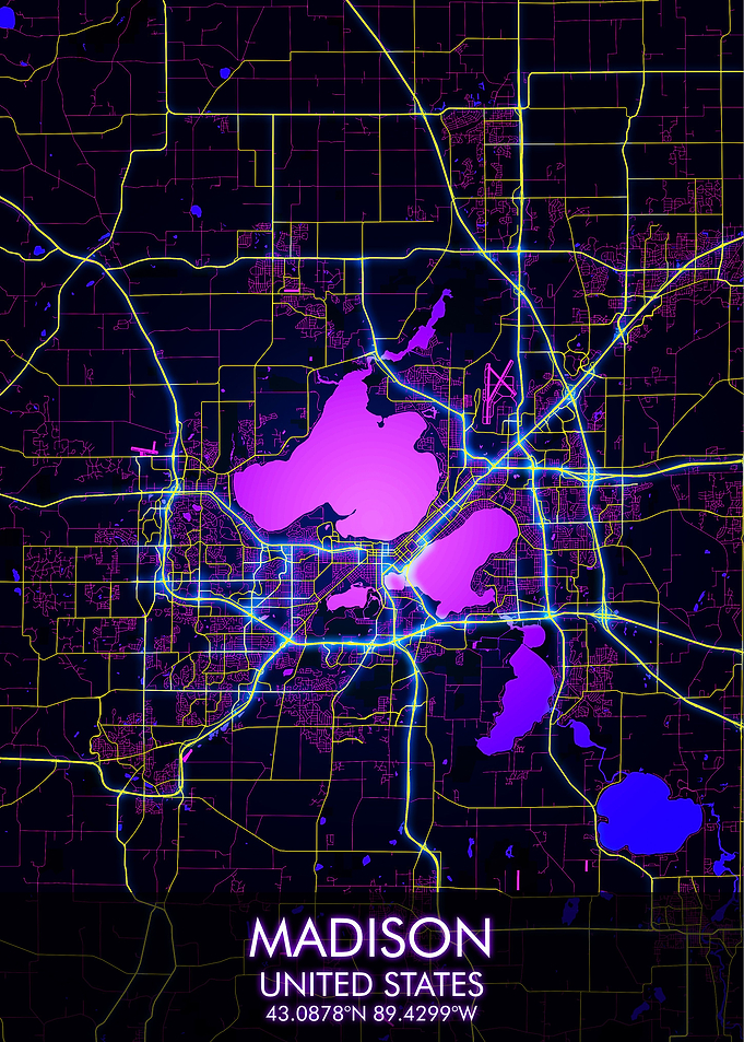 MADISON City Map