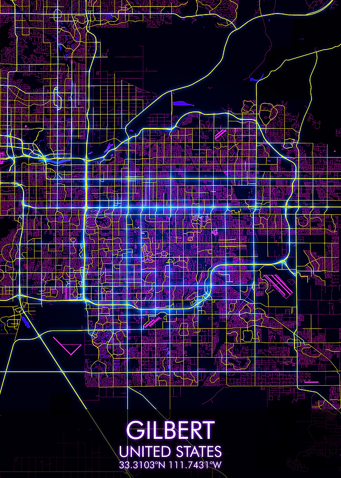 GILBERT City Map