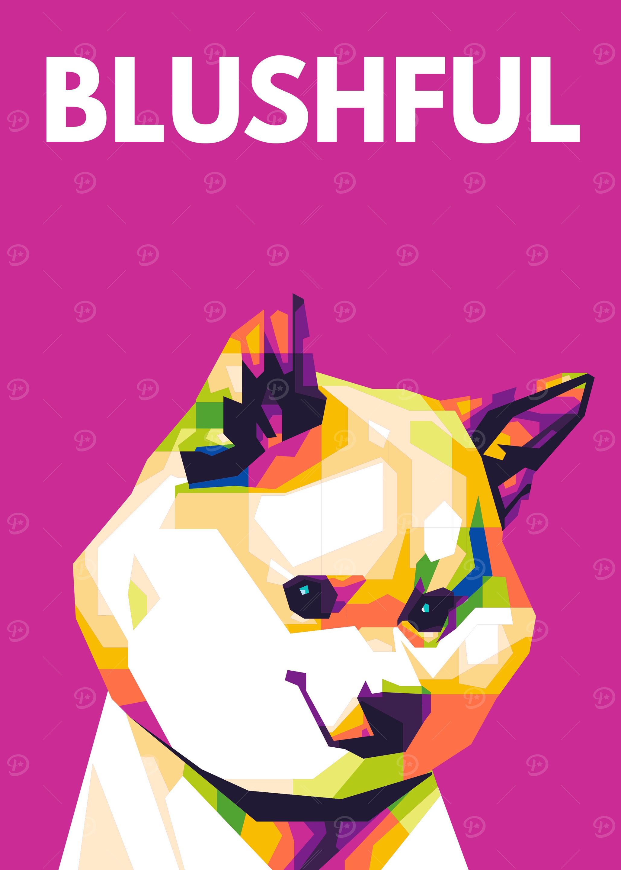 Blushful Dog